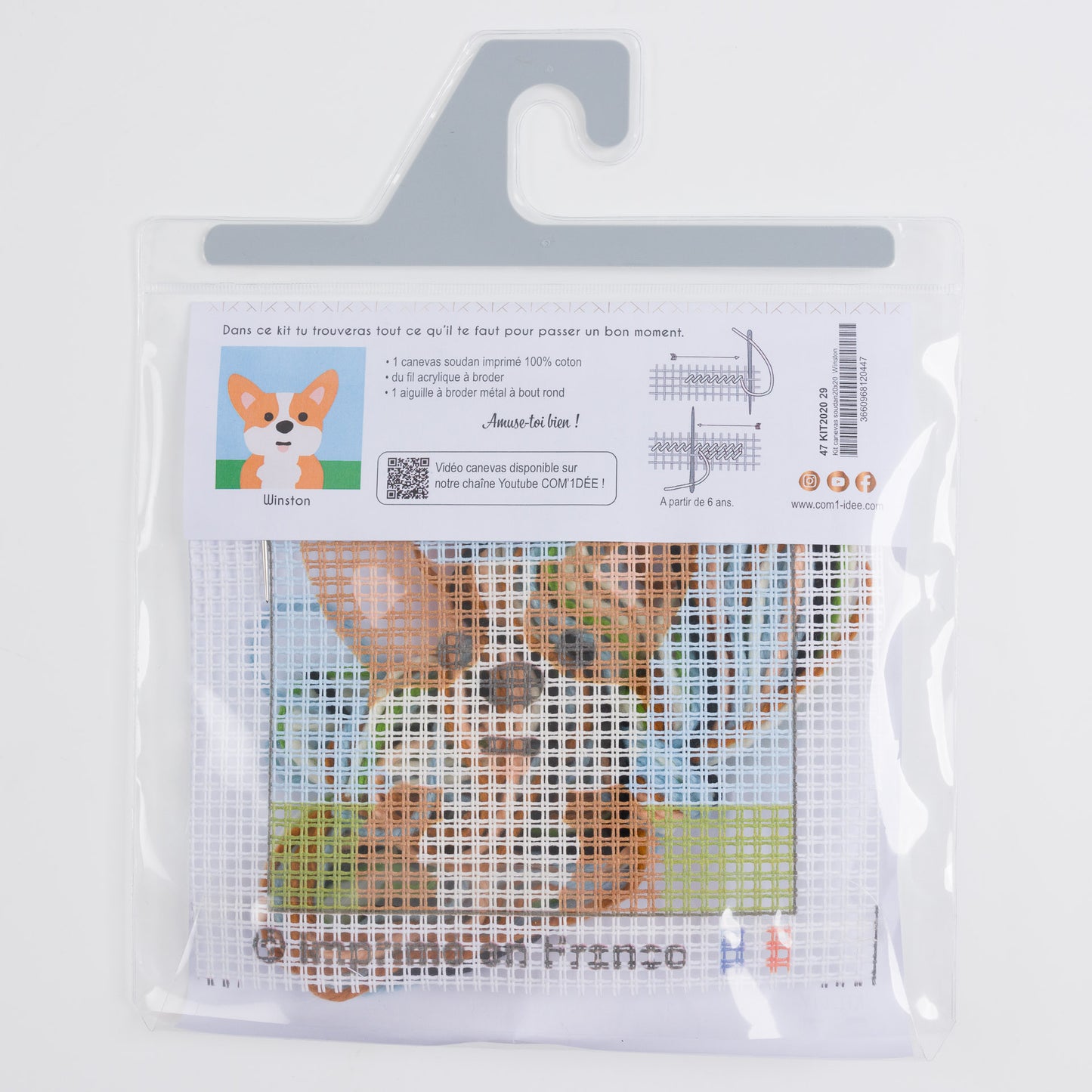 Kit de canevas pour enfant