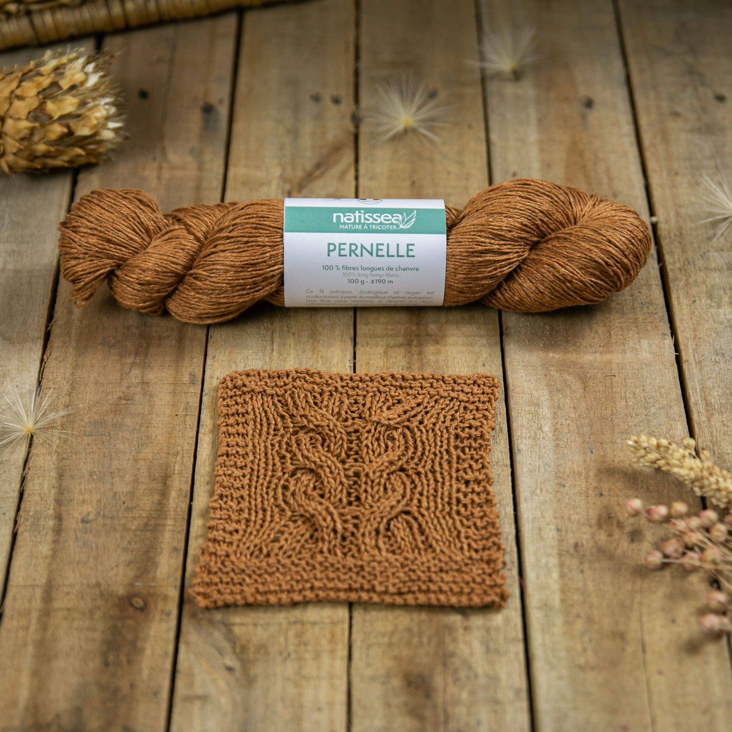 Pernelle fil 100% chanvre - Natissea