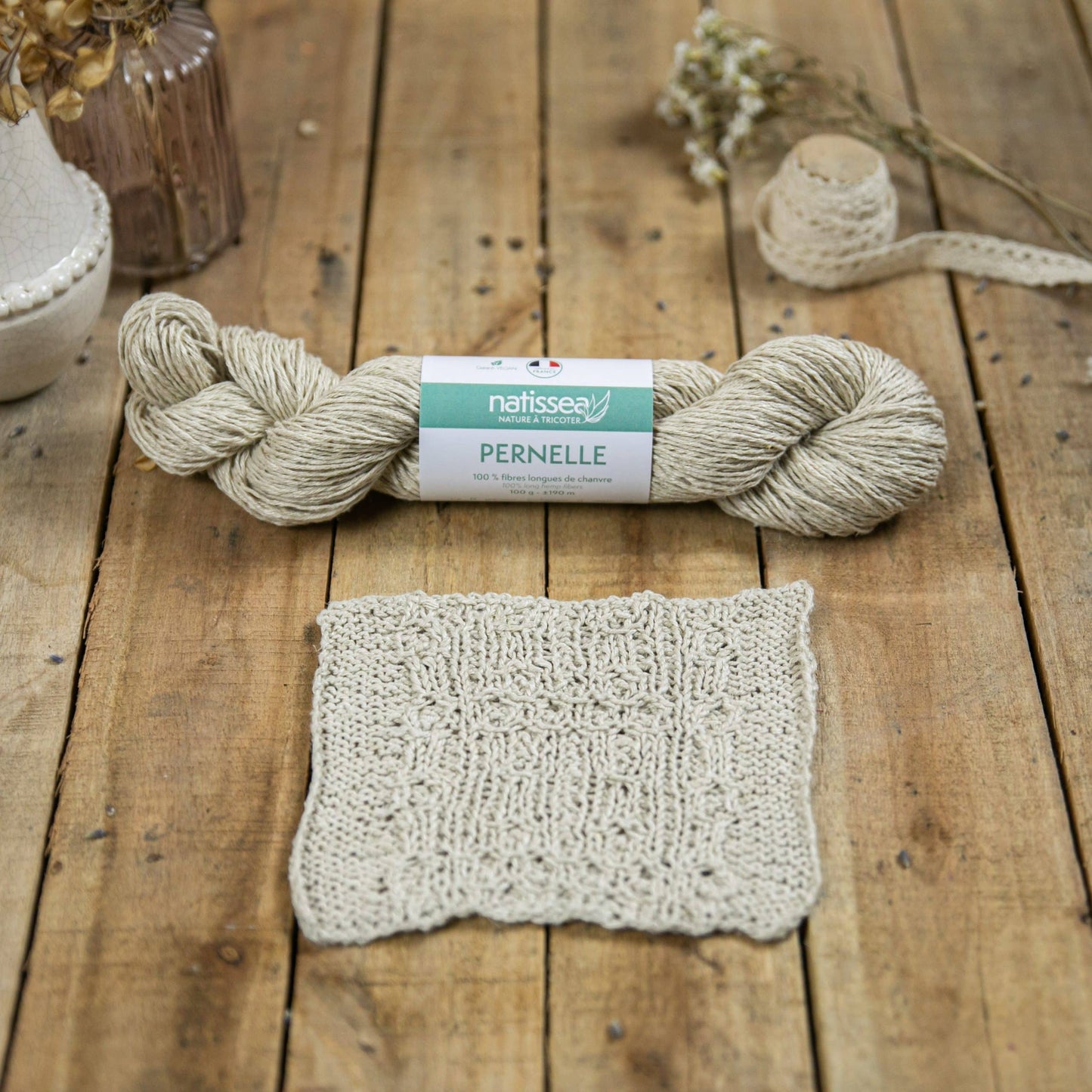 Pernelle fil 100% chanvre - Natissea