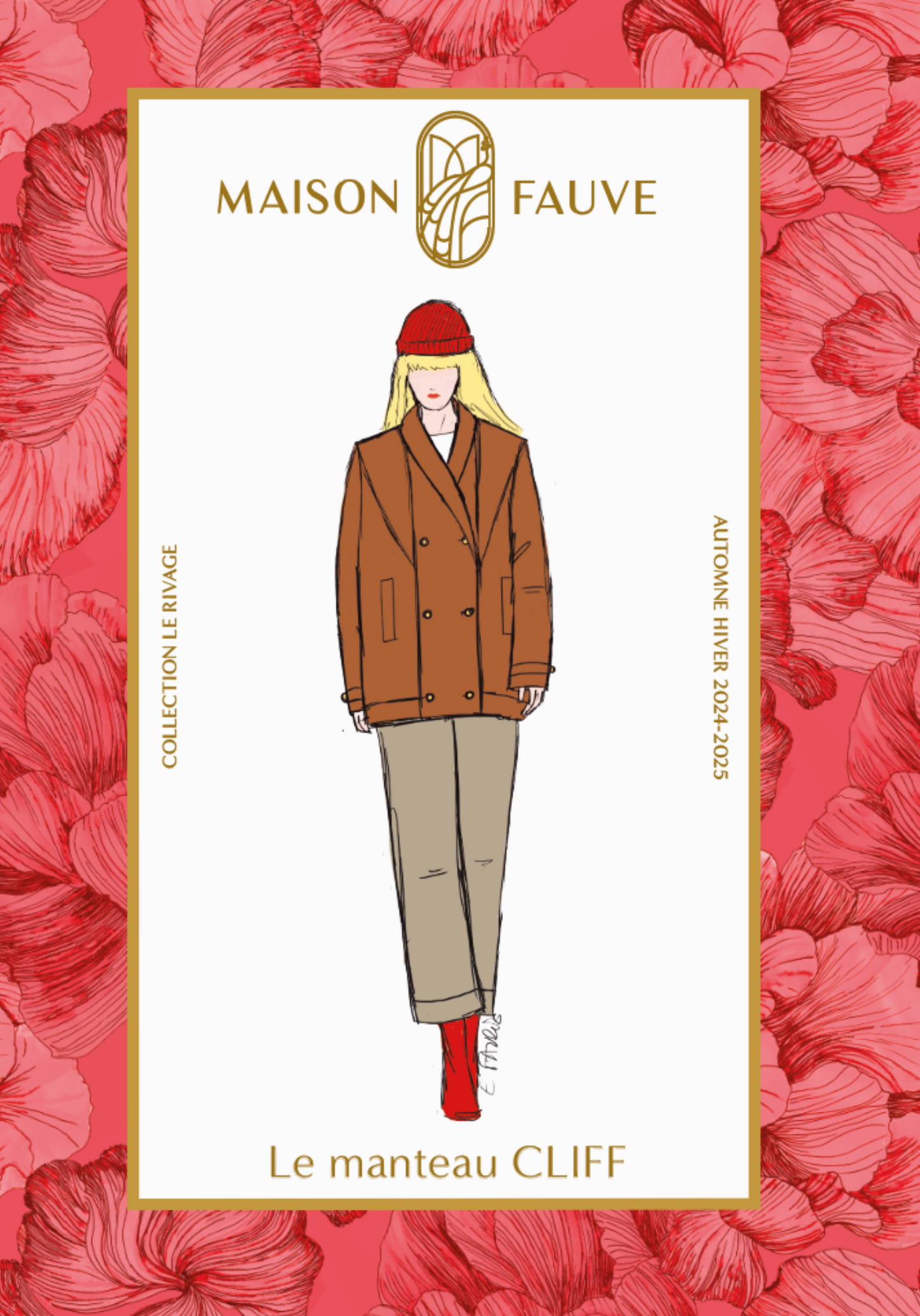 Manteau Cliff - Maison Fauve