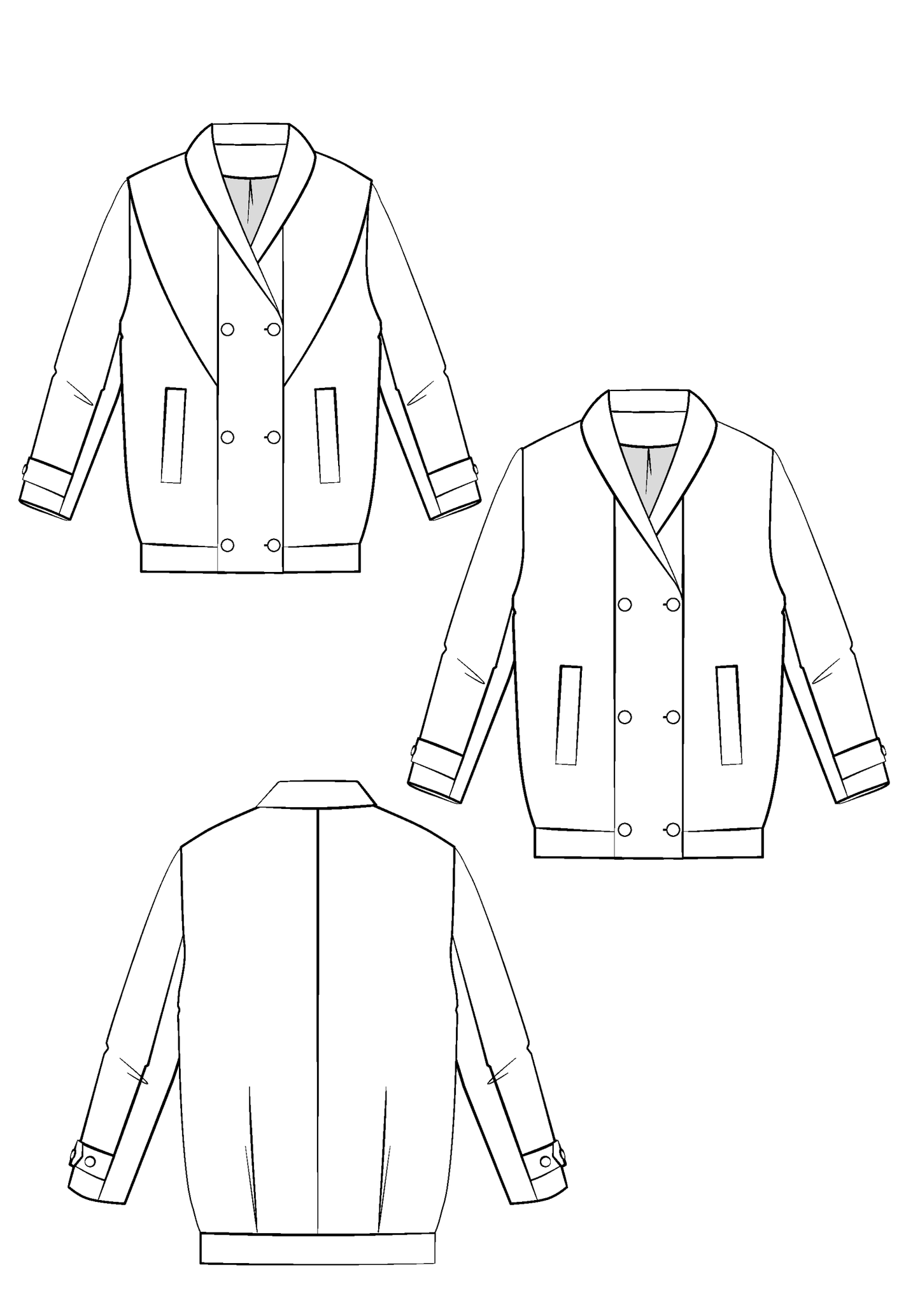 Manteau Cliff - Maison Fauve
