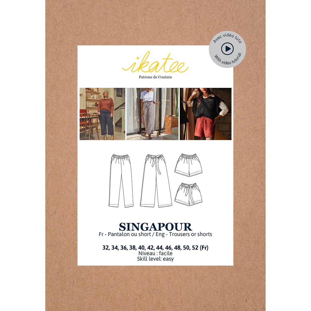 Pantalon / short Singapour - Ikatee