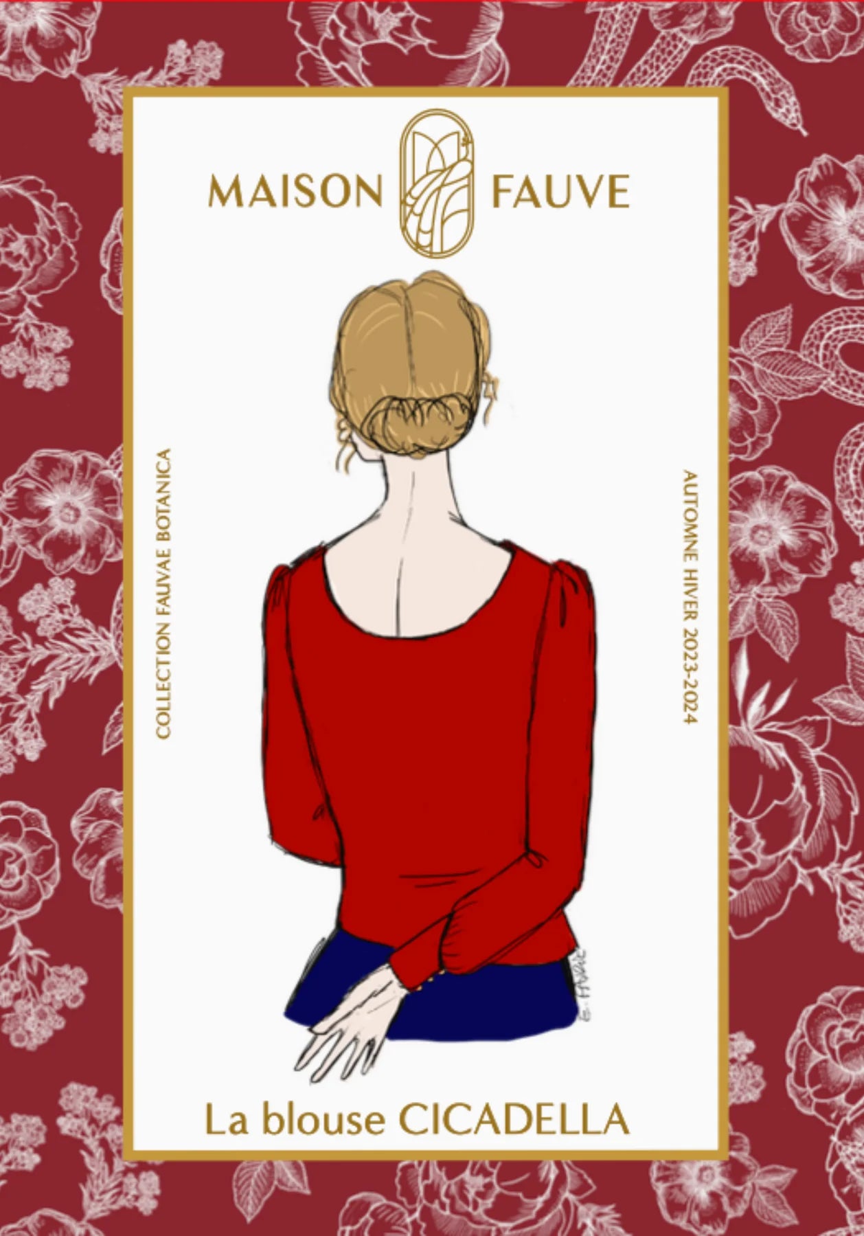 Blouse Cicadella - Maison Fauve