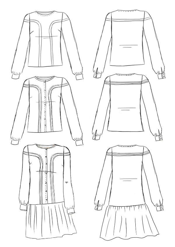 Blouse / Robe Tribeca - Maison Fauve