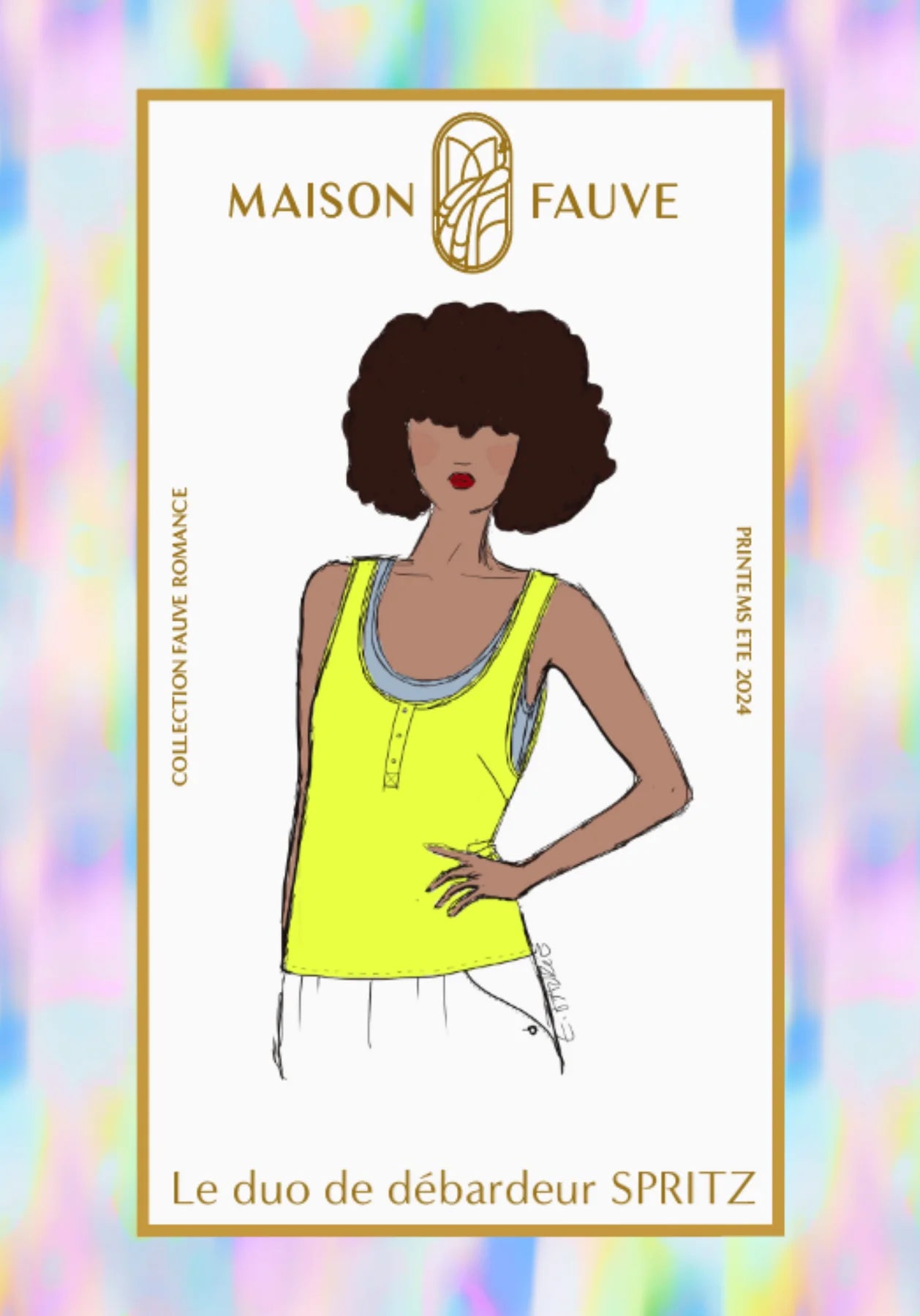 Débardeur Spritz - Maison Fauve