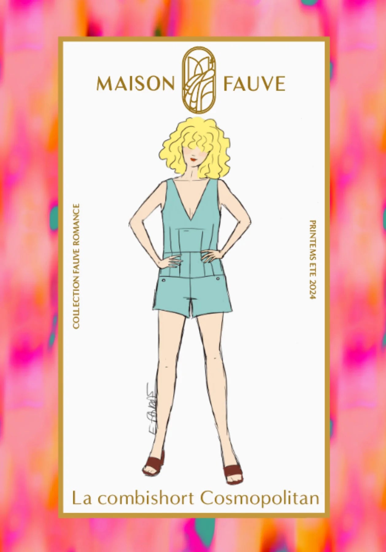 Combinaison / robe Cosmopolitan - Maison Fauve