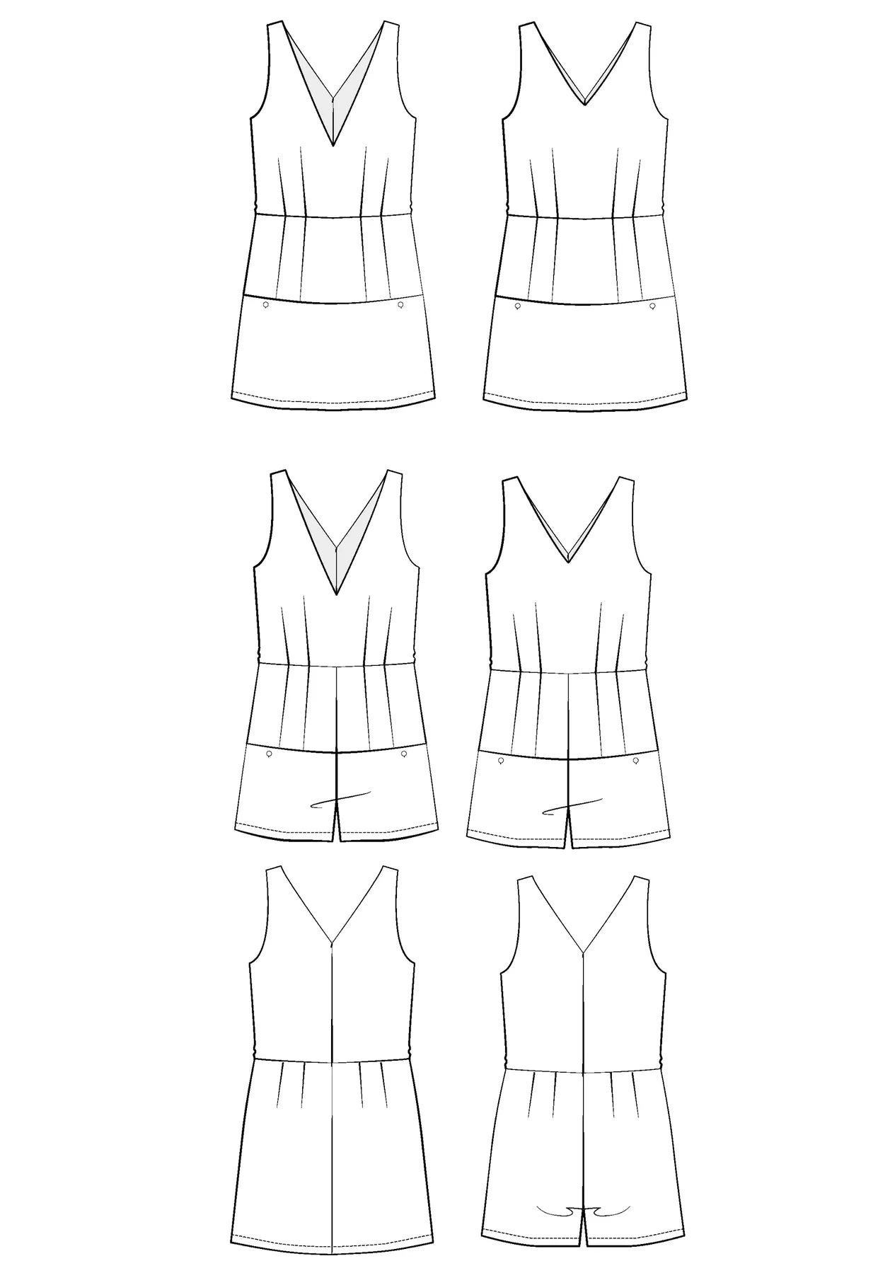 Combinaison / robe Cosmopolitan - Maison Fauve