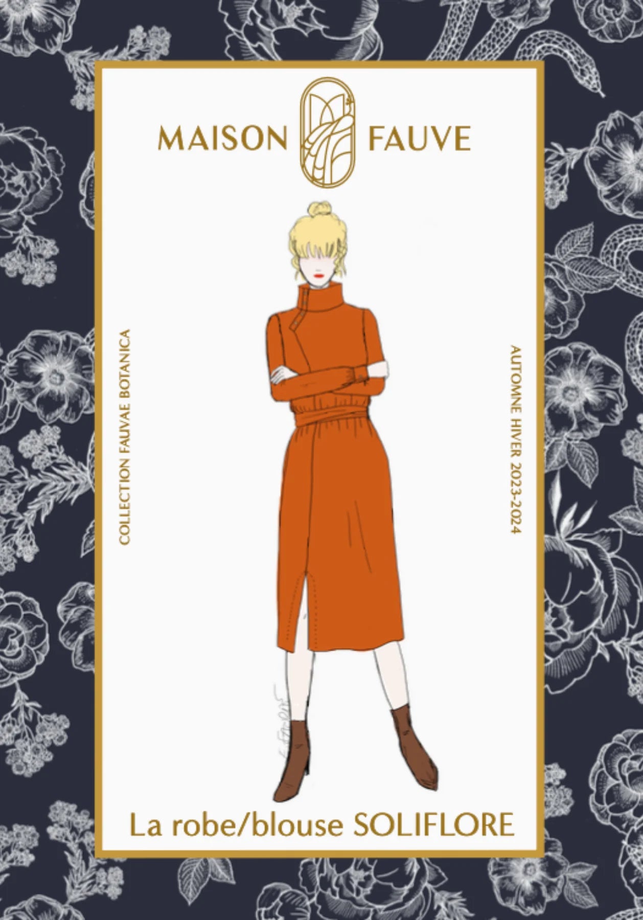 Robe / Blouse Soliflore - Maison Fauve