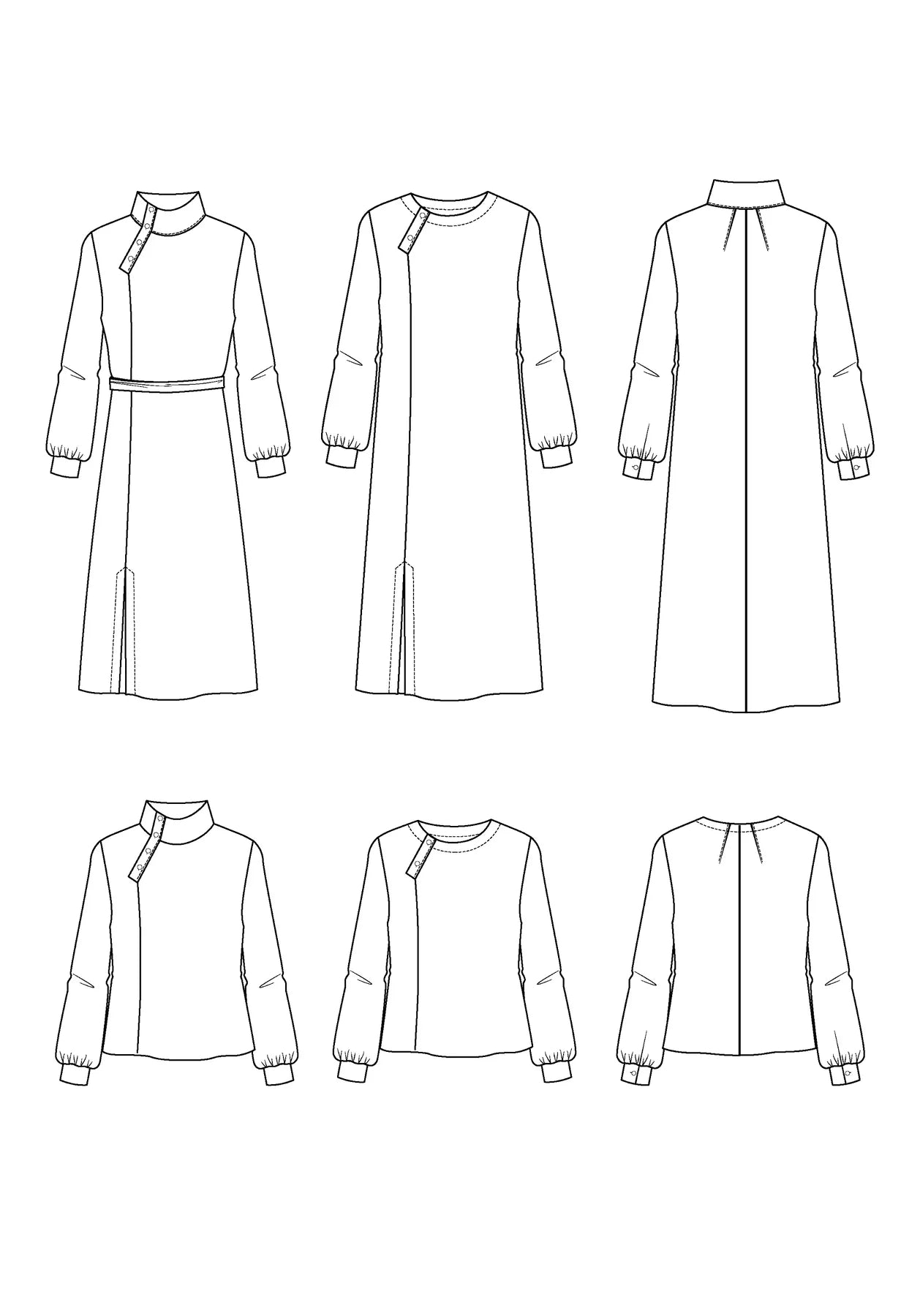 Robe / Blouse Soliflore - Maison Fauve
