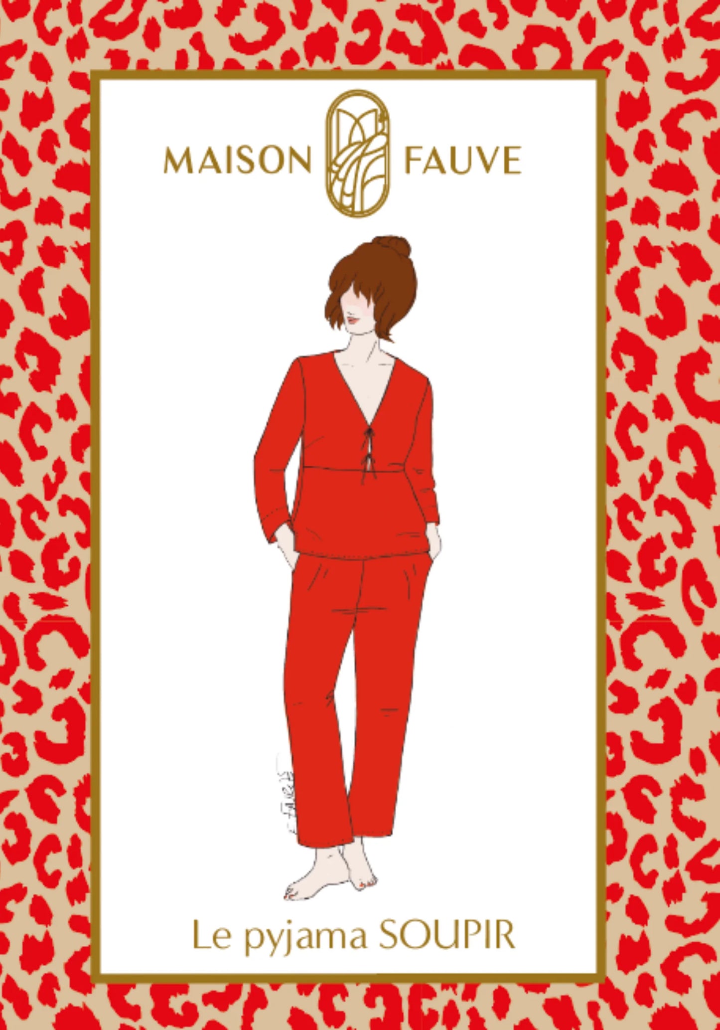 Pyjama Soupir - Maison Fauve