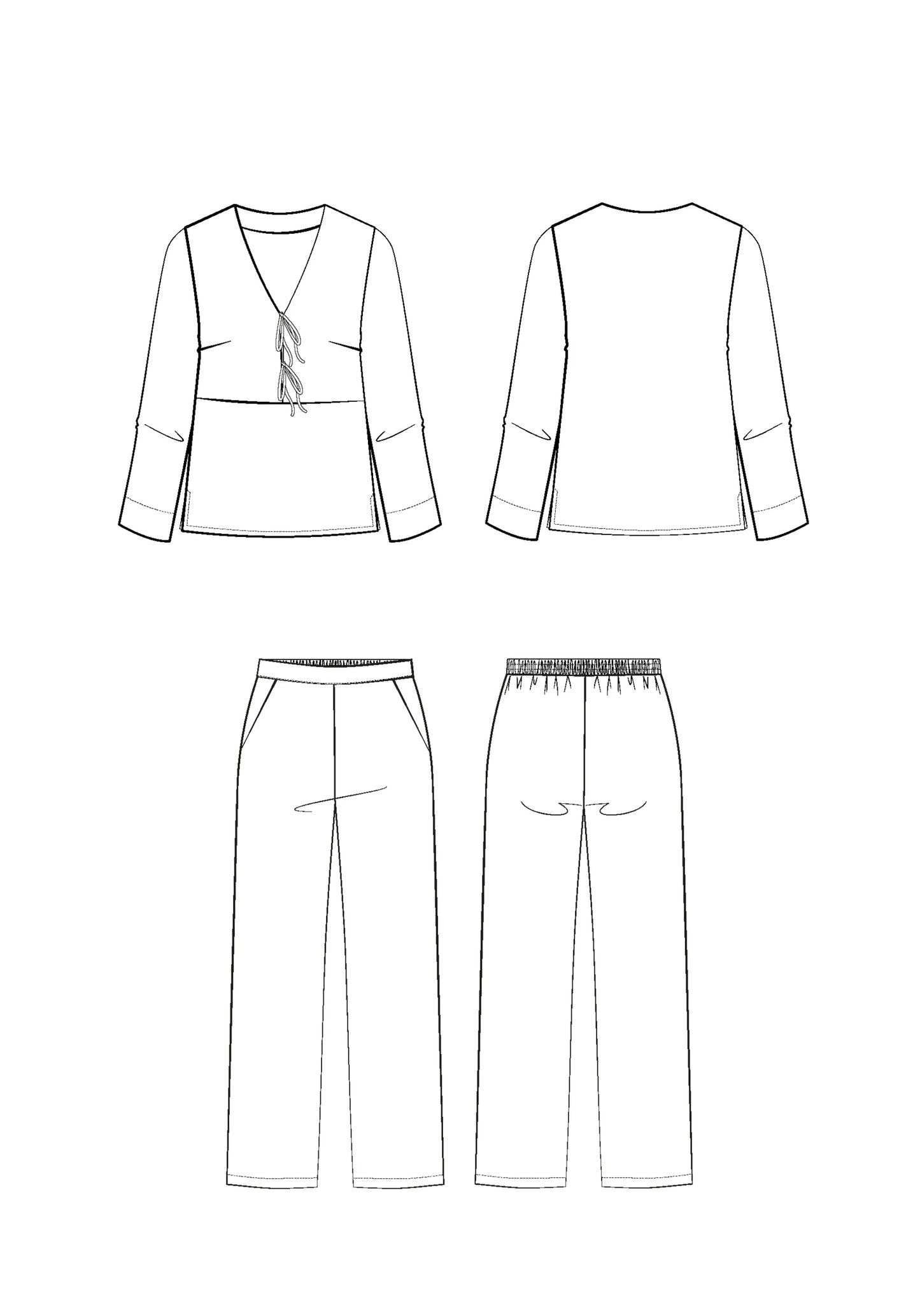 Pyjama Soupir - Maison Fauve