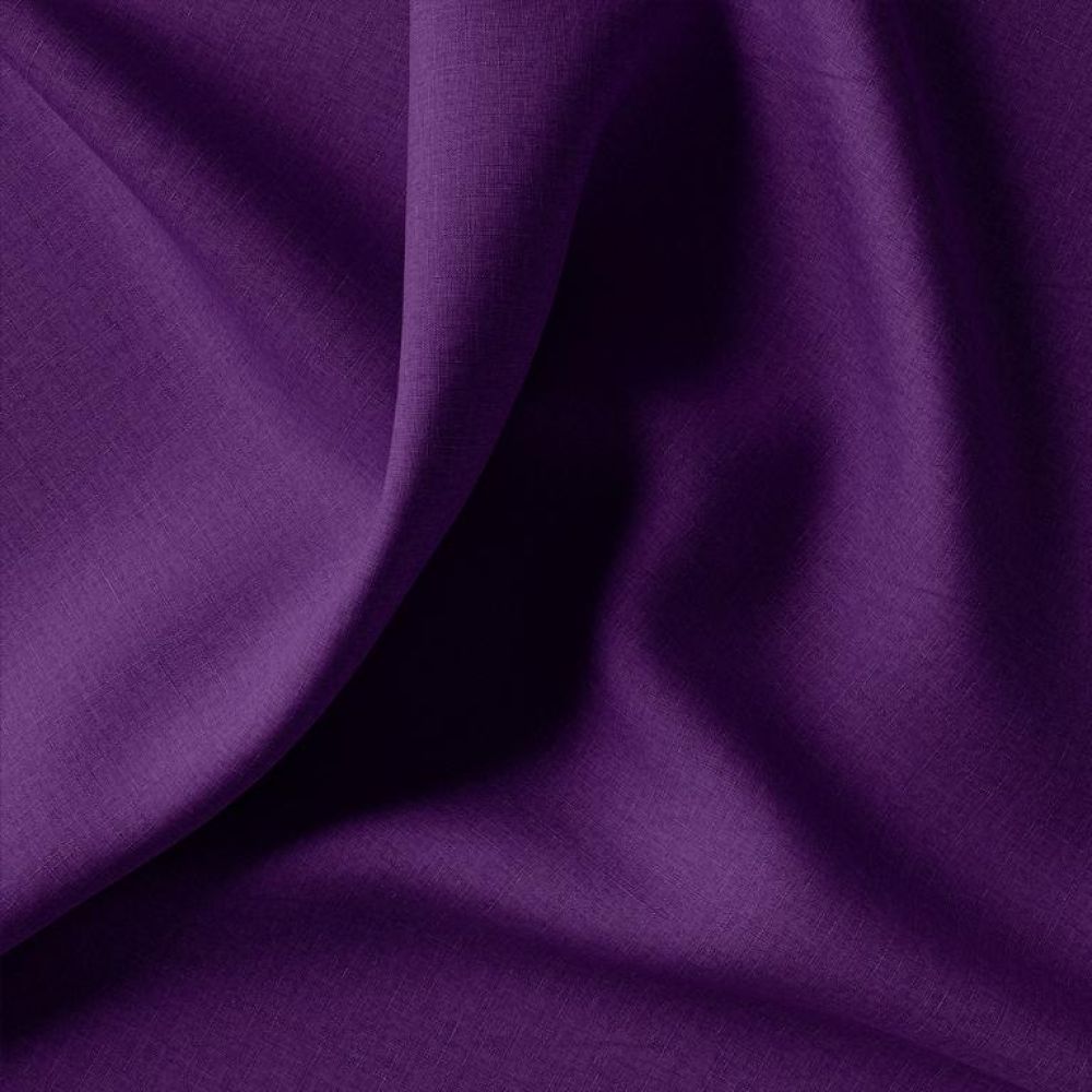 Tissu coton uni Violet profond