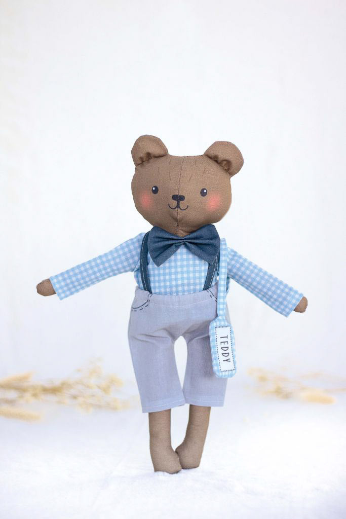 Tissu imprimé pour doudou Cocolini