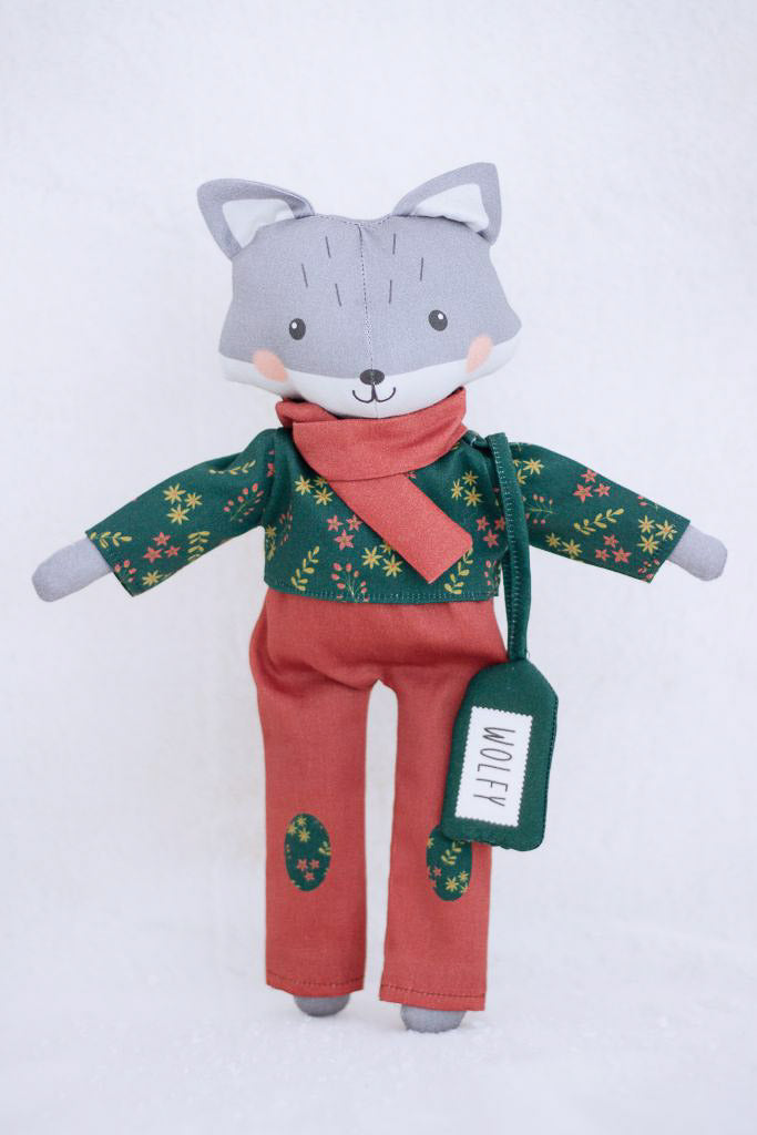 Tissu imprimé pour doudou Cocolini