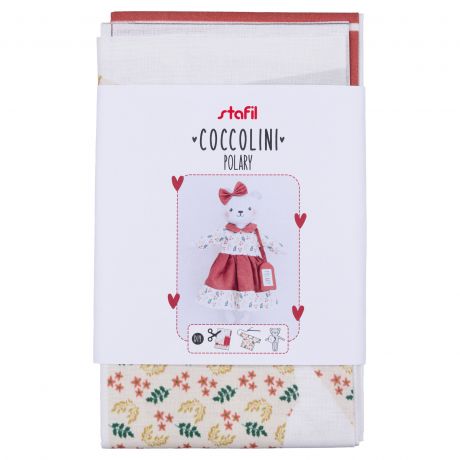 Tissu imprimé pour doudou Cocolini