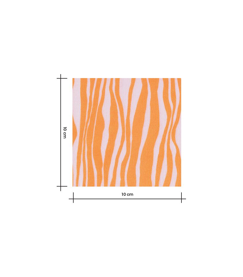 Tissu viscose - Ripple abricot - Cousette