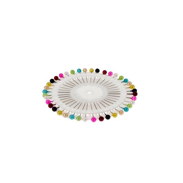 Epingles têtes nacrées colorées - Bohin