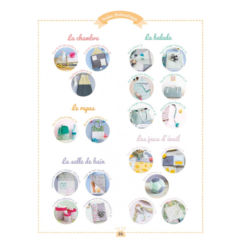 9 mois pour coudre les indispensables de bébé - Sarah Despoisse