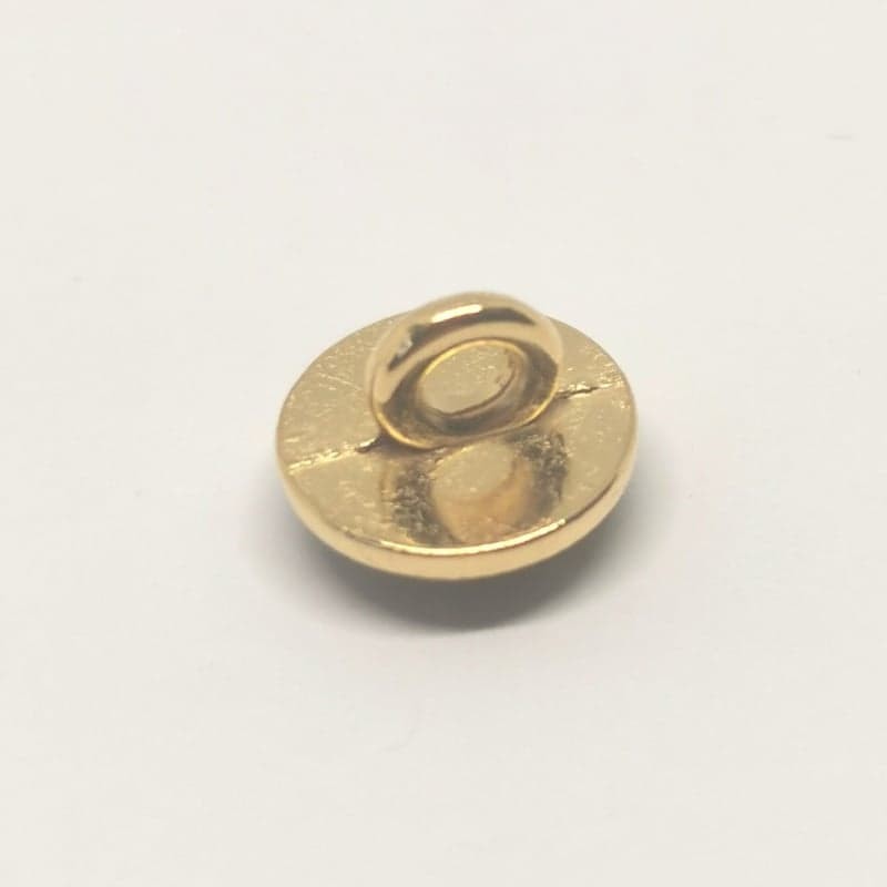 Boutons émaillé en métal doré - 9 à 15 mm