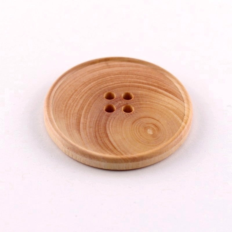 Boutons en bois- 40 mm