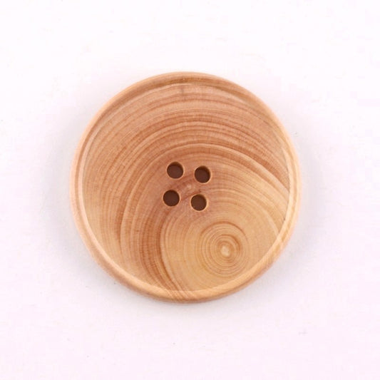 Boutons en bois- 40 mm