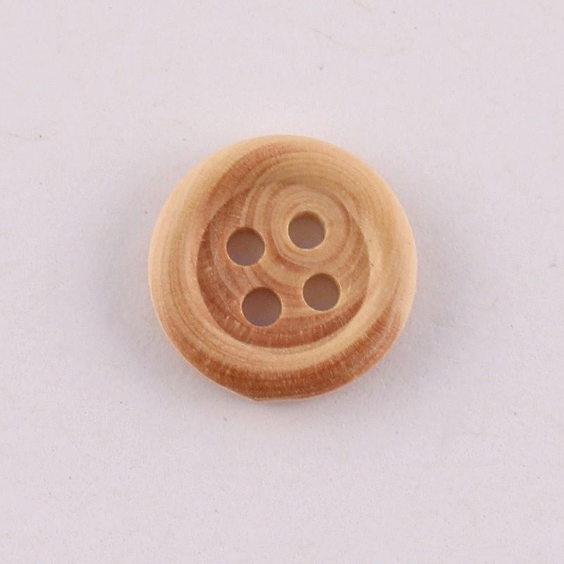 Boutons en bois- 12 mm