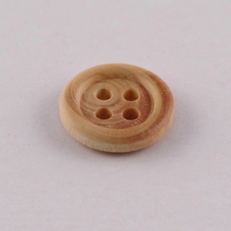 Boutons en bois- 12 mm