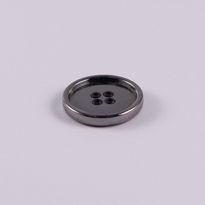 Boutons métal argenté