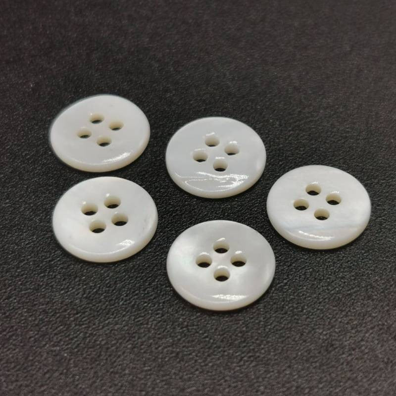 Boutons nacre - 10 mm