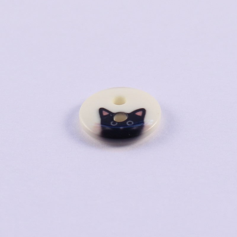 Boutons tête de chat- 12 mm