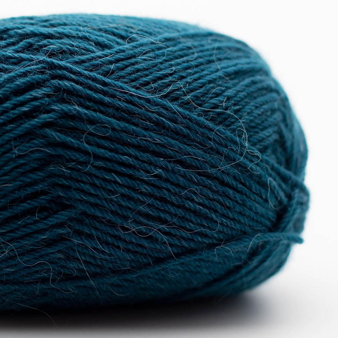 Laine à chaussette Edelweiss de Kremke Soul Wool Deep Blue 041