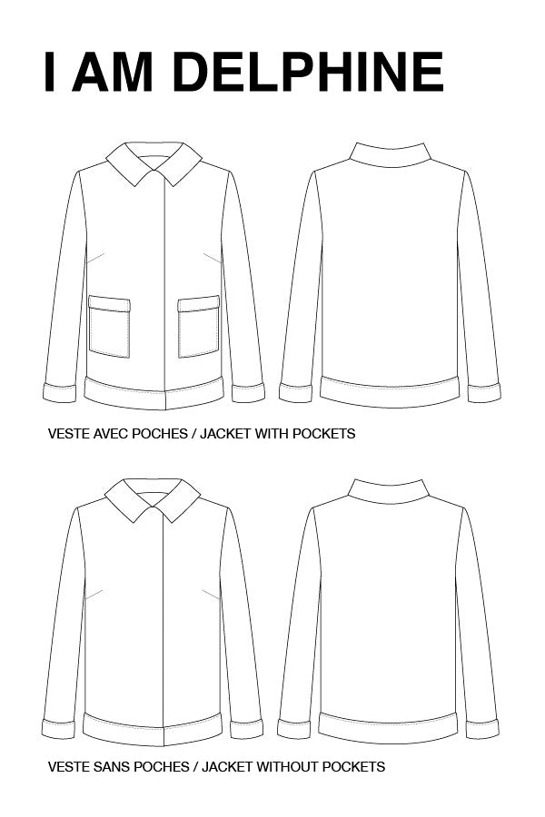 Veste I Am Delphine - I Am Patterns