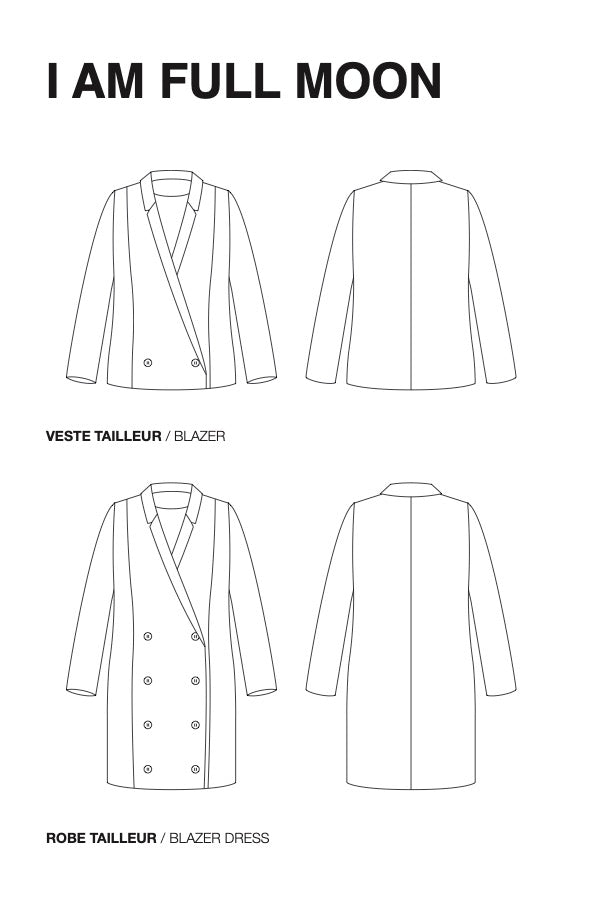 Veste I Am Full Moon- I Am Patterns
