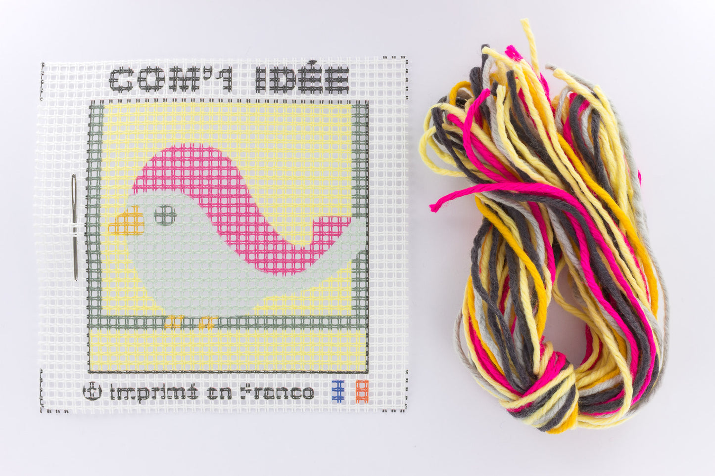 Kit de canevas pour enfant - Léonie cuicui