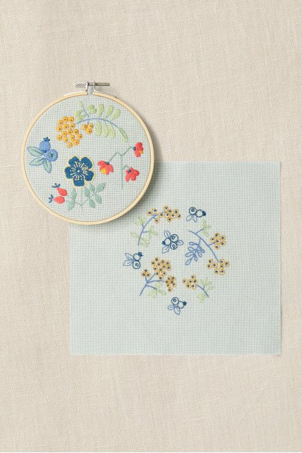 Kit Mindful making - DMC - Broderie - Baies gourmandes