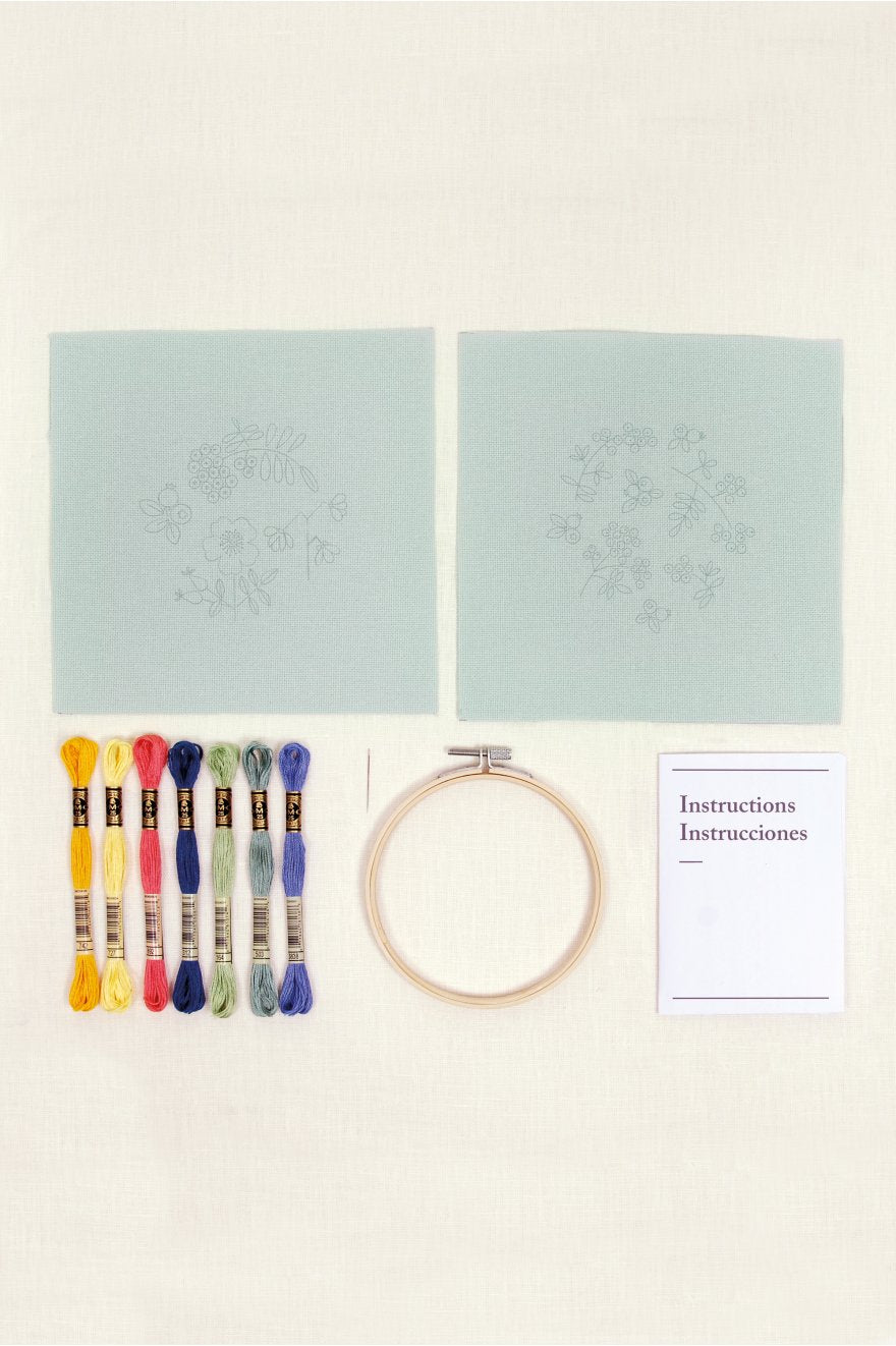 Kit Mindful making - DMC - Broderie - Baies gourmandes