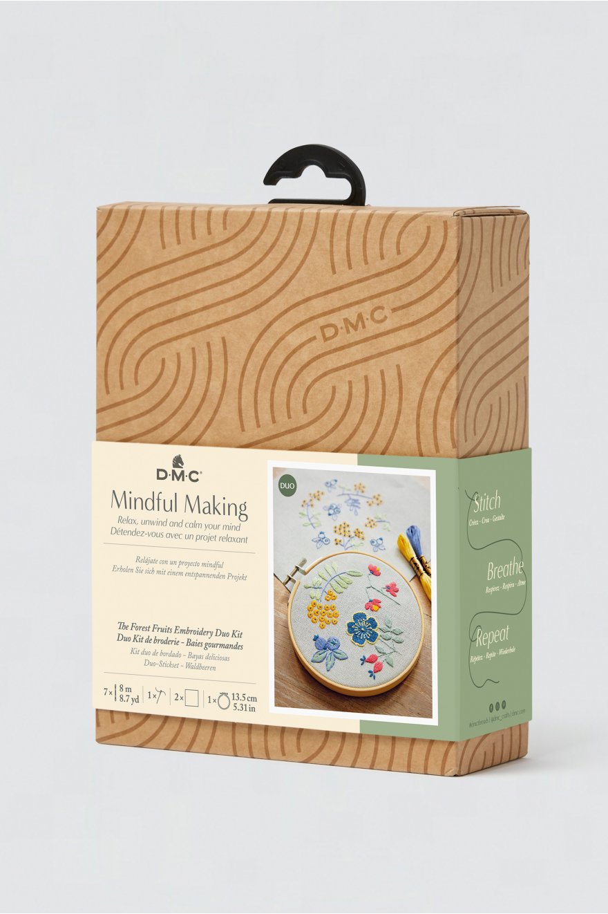 Kit Mindful making - DMC - Broderie - Baies gourmandes