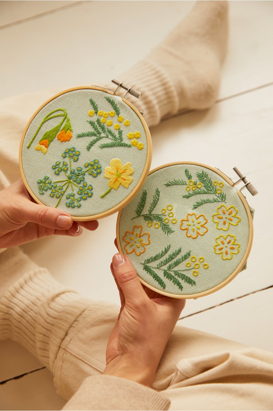 Kit Mindful making - DMC - Broderie - Sous-bois enchanté