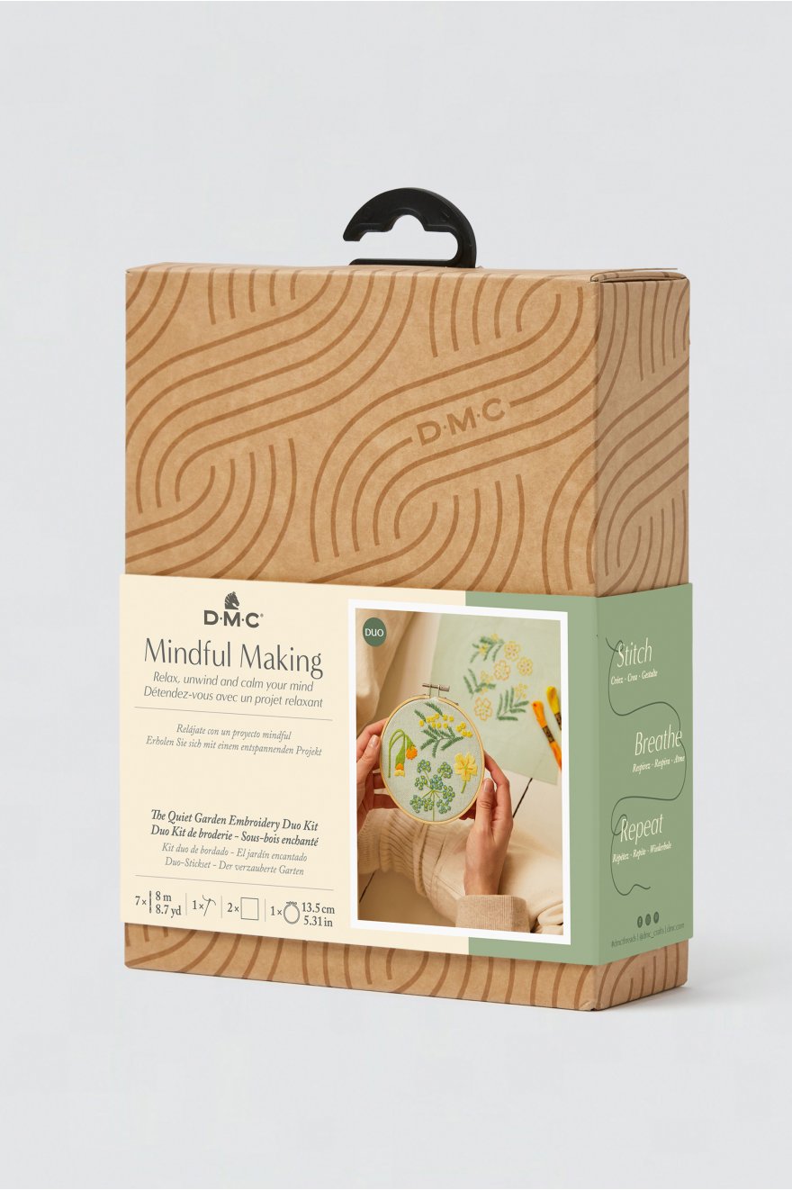 Kit Mindful making - DMC - Broderie - Sous-bois enchanté