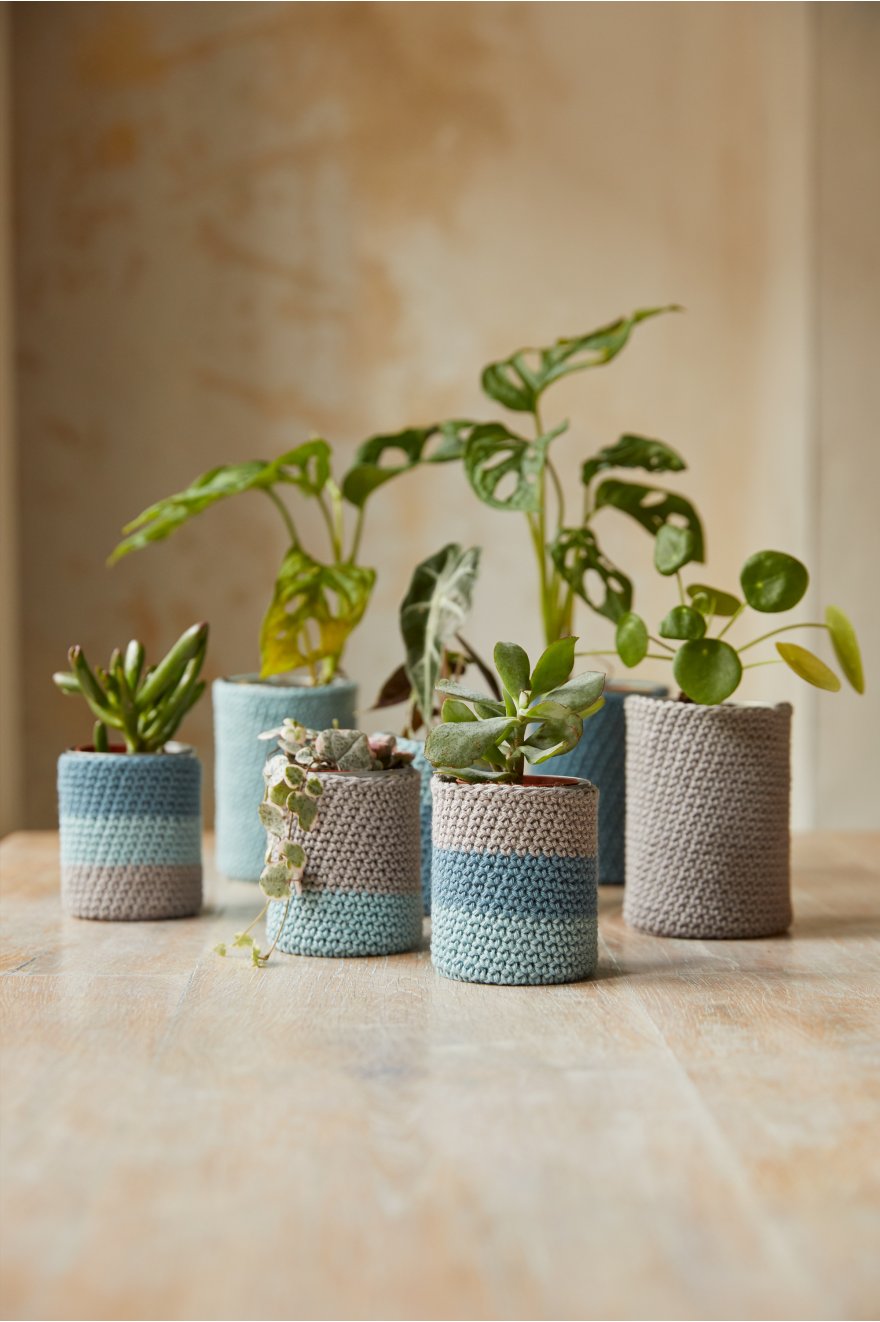 Kit Mindful making - DMC - Crochet - J'habille mes plantes
