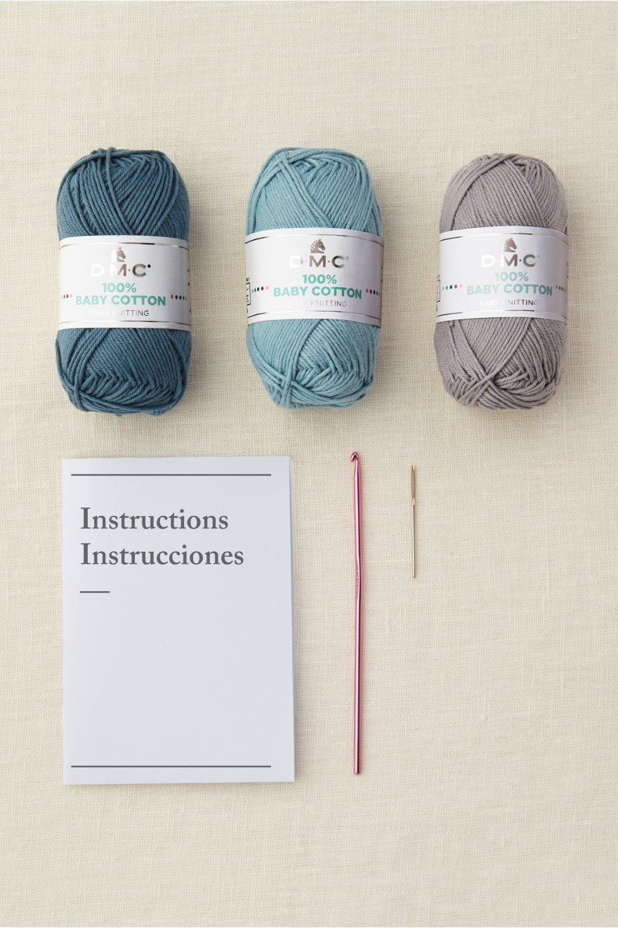 Kit Mindful making - DMC - Crochet - J'habille mes plantes