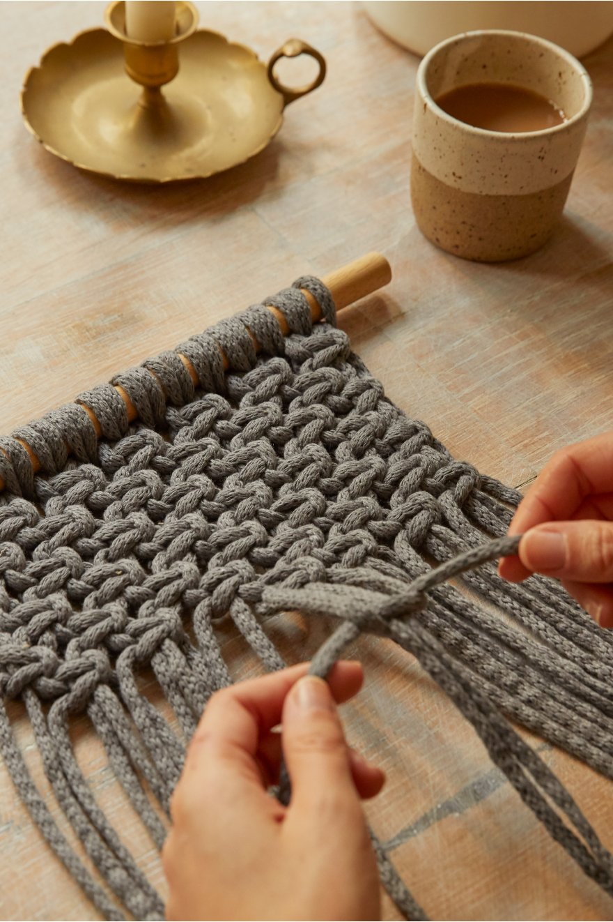 Kit Mindful making - DMC - Macramé - Harmonie murale