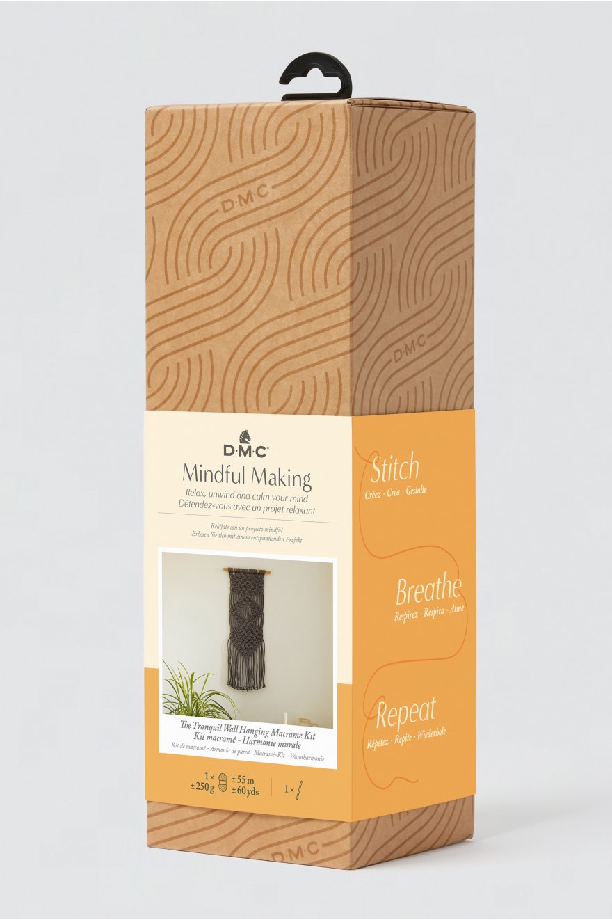 Kit Mindful making - DMC - Macramé - Harmonie murale