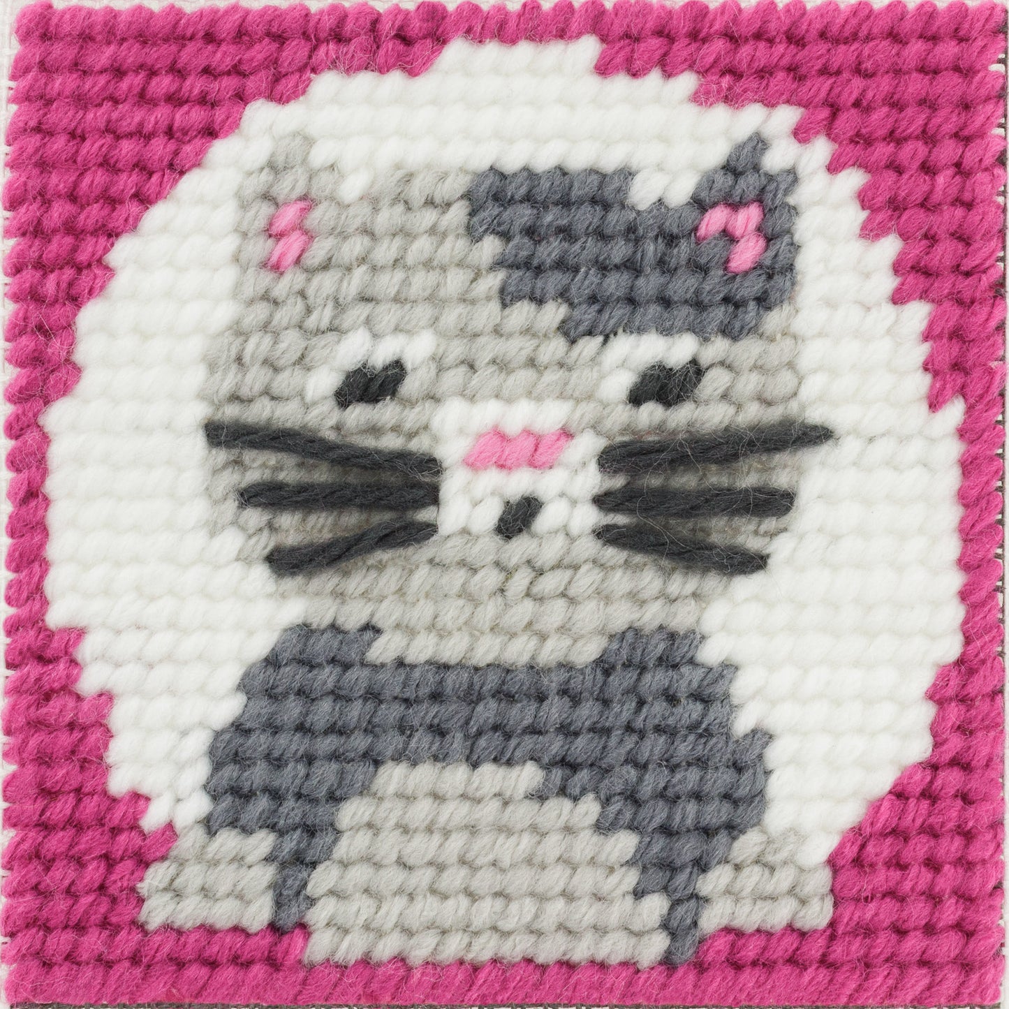 Kit de canevas pour enfant - Choupette petite minette