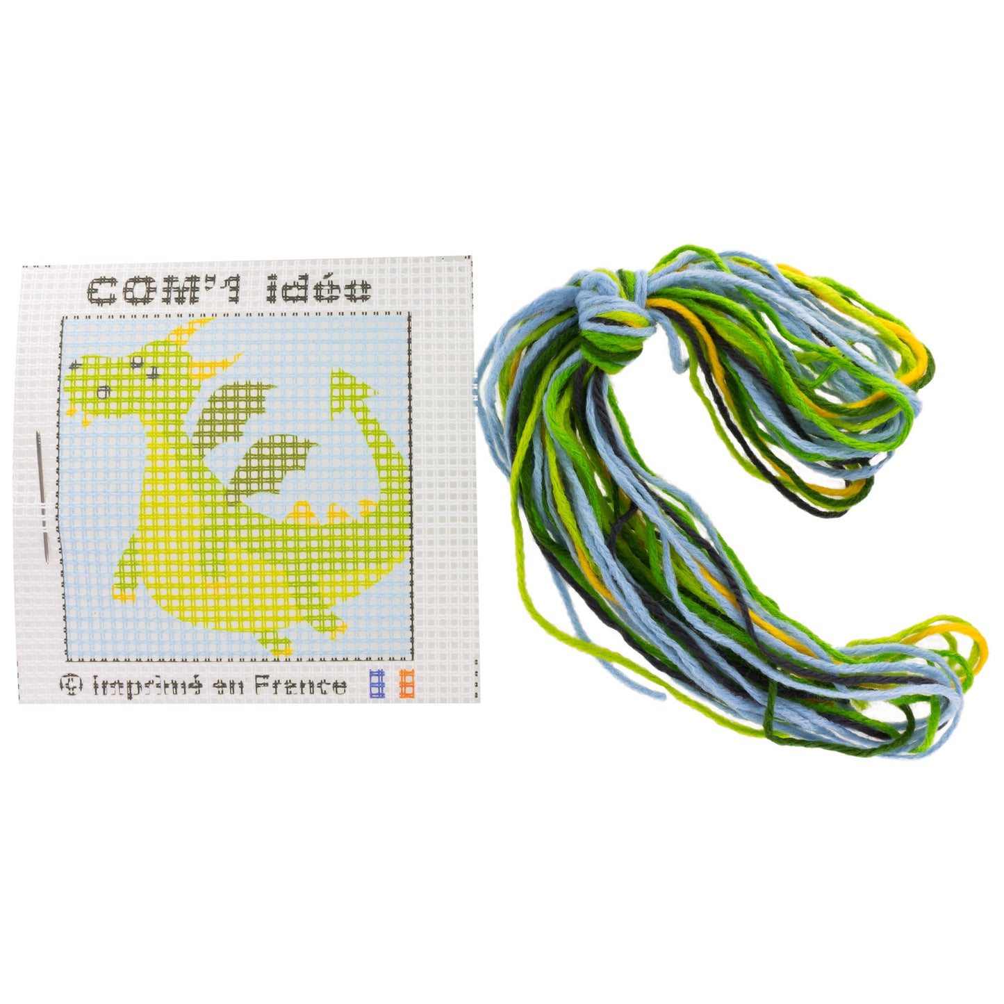 Kit de canevas pour enfant - Dragon