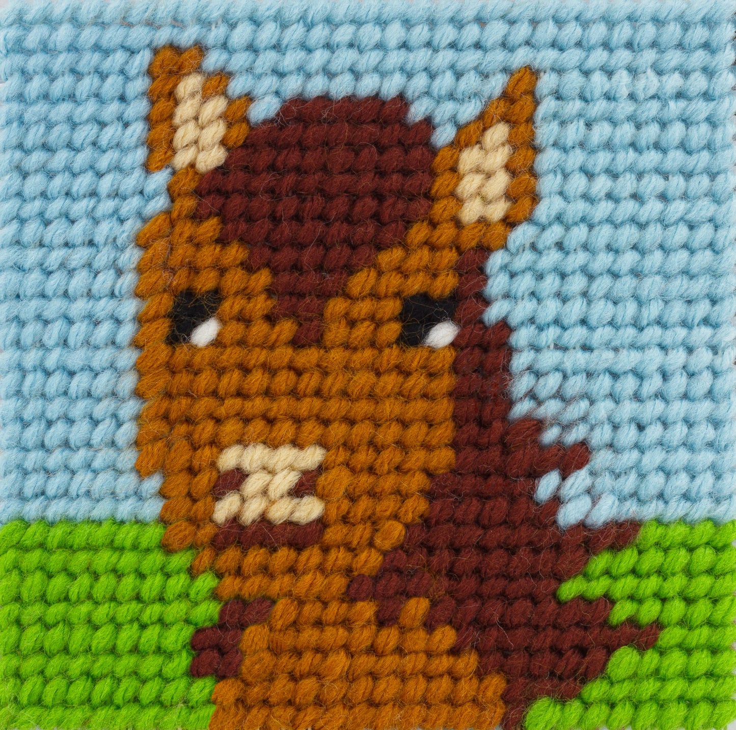 Kit de canevas pour enfant - Jumper un amour de cheval