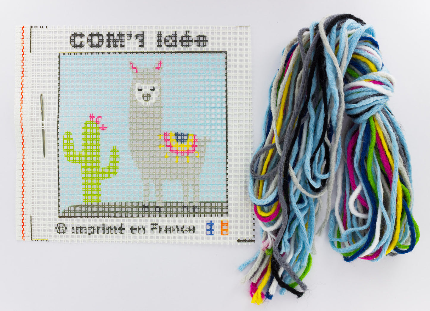 Kit de canevas pour enfant - Joshua le lama