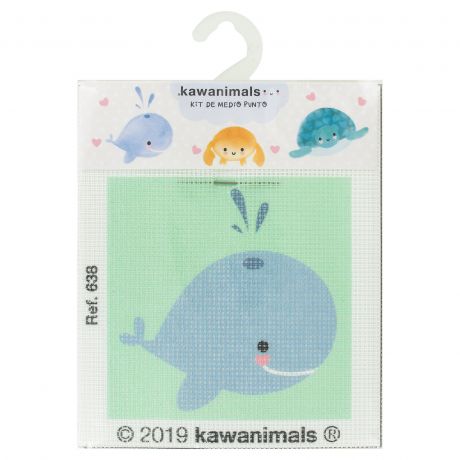 Kit de canevas pour enfant dessins animés