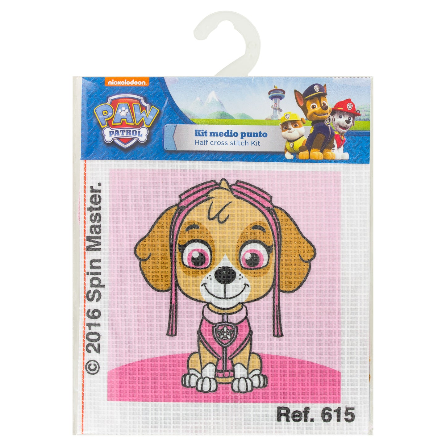 Kit de canevas pour enfant dessins animés