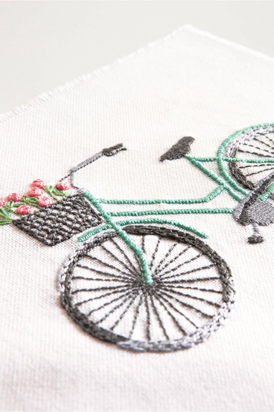 Kit de broderie - Bicyclette - DMC